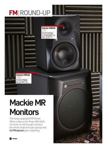 Future Music Mackie MR Monitors (MRS10 & MR624) Future Music Mackie MR Monitors (MRS10 & MR624)