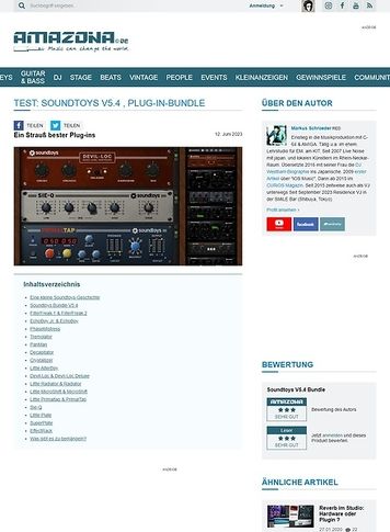 Amazona.de SoundToys V5 Amazona.de SoundToys V5