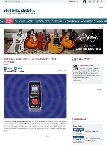 Amazona.de Mooer Radar Amazona.de Mooer Radar