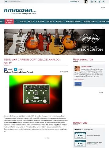Amazona.de MXR Carbon Copy Deluxe Amazona.de MXR Carbon Copy Deluxe
