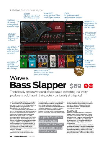 Computer Music Waves Bass Slapper Computer Music Waves Bass Slapper