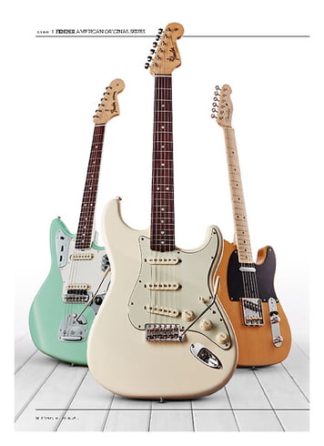 Guitarist Fender American Original 60S Stratocaster Guitarist Fender American Original 60S Stratocaster