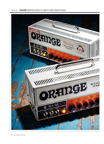 Guitarist Orange Terror Rocker 15 Head Guitarist Orange Terror Rocker 15 Head