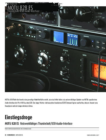 Sound & Recording MOTU 828 ES Sound & Recording MOTU 828 ES