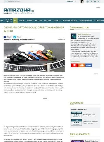 Amazona.de Die besten Ortofon Concorde Tonabnehmer für DJs Amazona.de Die besten Ortofon Concorde Tonabnehmer für DJs