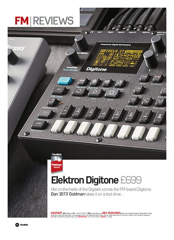 Future Music Elektron Digitone Future Music Elektron Digitone