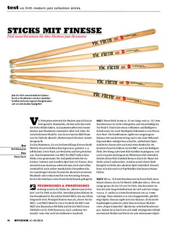 Sticks Vic Firth Modern Jazz Collection Sticks Sticks Vic Firth Modern Jazz Collection Sticks