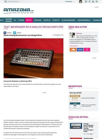 Amazona.de Behringer RD-8 Amazona.de Behringer RD-8