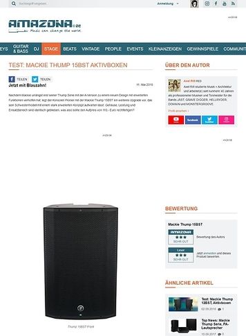 Amazona.de Mackie Thump 15BST Amazona.de Mackie Thump 15BST