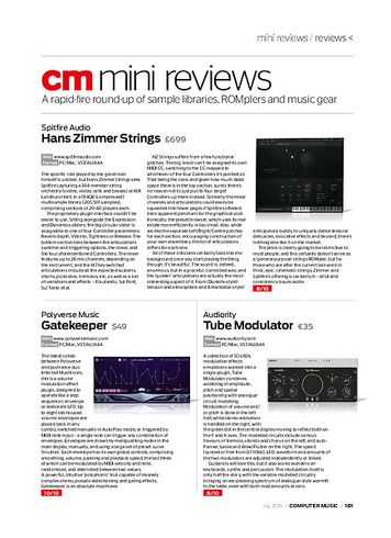 Computer Music Toontrack EZKeys Dream Machine Computer Music Toontrack EZKeys Dream Machine