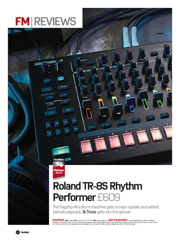 Future Music Roland TR-8S Rhythm Performer Future Music Roland TR-8S Rhythm Performer