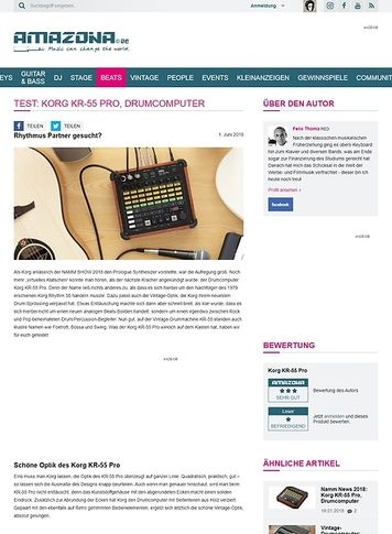 Amazona.de Korg KR-55 Pro Amazona.de Korg KR-55 Pro