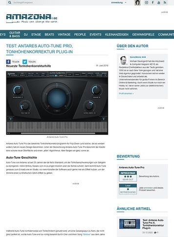 Amazona.de Antares Auto-Tune Pro Amazona.de Antares Auto-Tune Pro