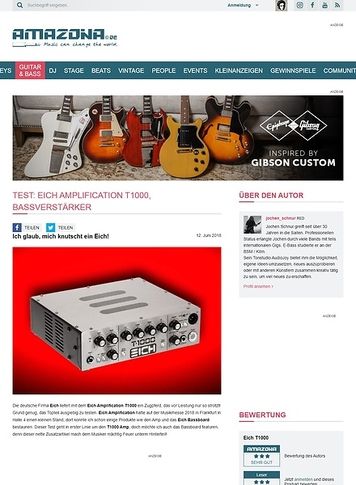 Amazona.de Eich Amplification T1000 Amazona.de Eich Amplification T1000