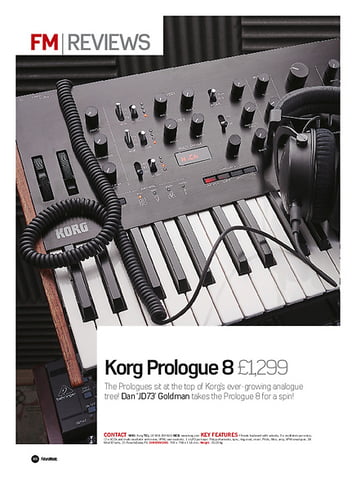 Future Music Korg Prologue 8 Future Music Korg Prologue 8