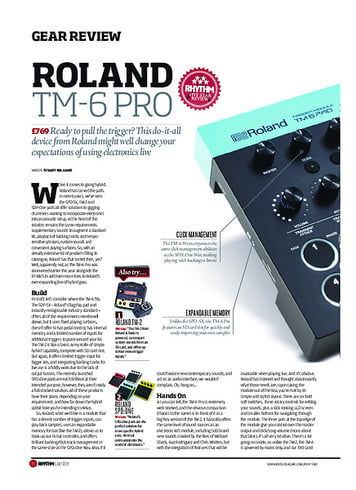 Rhythm Roland TM-6 Pro Rhythm Roland TM-6 Pro