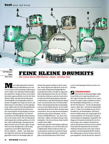 Sticks Sonor AQ2 Drums Sticks Sonor AQ2 Drums