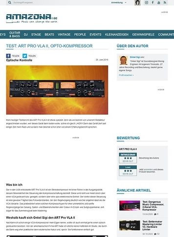 Amazona.de ART Pro VLA II Amazona.de ART Pro VLA II