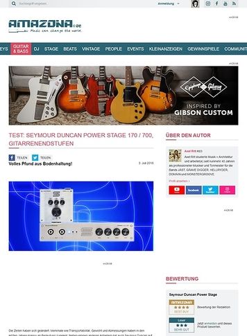 Amazona.de Seymour Duncan Power Stage 170 / 700 Amazona.de Seymour Duncan Power Stage 170 / 700