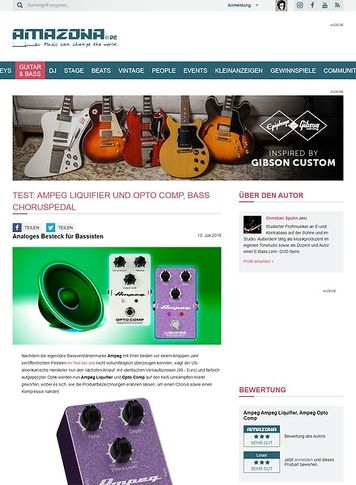 Amazona.de Ampeg Liquifier und Opto Comp Amazona.de Ampeg Liquifier und Opto Comp