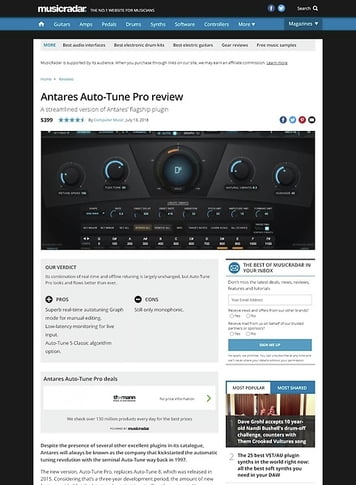 Antares Autotune Pro