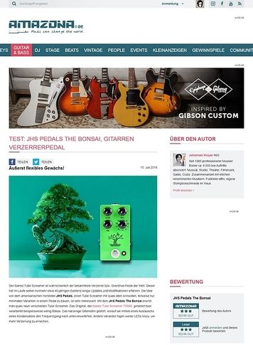 Amazona.de JHS Pedals The Bonsai Amazona.de JHS Pedals The Bonsai