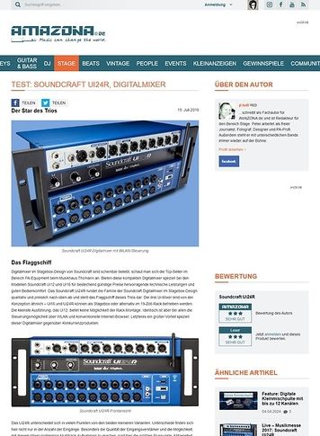 Amazona.de Soundcraft Ui24R Amazona.de Soundcraft Ui24R