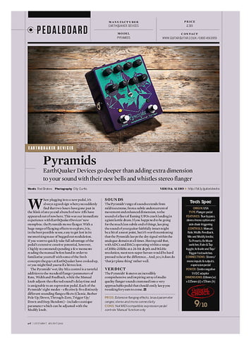 Guitarist Earthquaker Devices Pyramids Guitarist Earthquaker Devices Pyramids