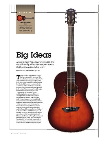 Guitarist Yamaha CSF3M Guitarist Yamaha CSF3M