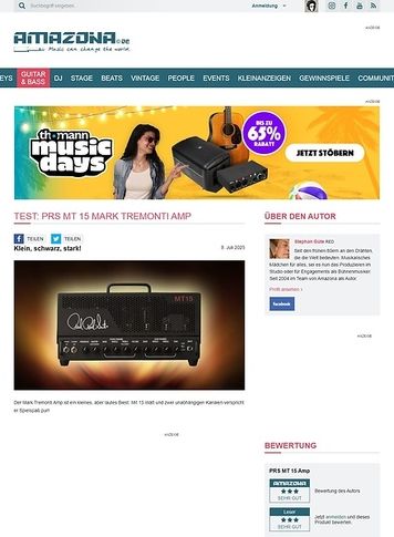 Amazona.de PRS MT 15 Amp Amazona.de PRS MT 15 Amp