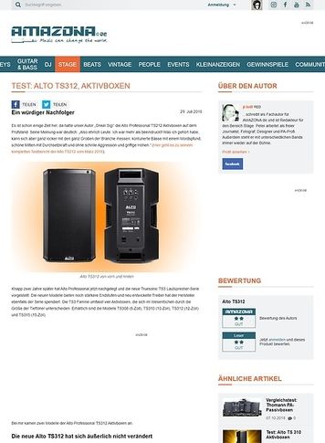 Amazona.de Alto TS312 Amazona.de Alto TS312
