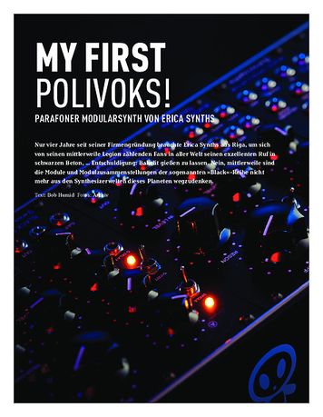 Keyboards PARAFONER MODULARSYNTH VON ERICA SYNTHS Keyboards PARAFONER MODULARSYNTH VON ERICA SYNTHS
