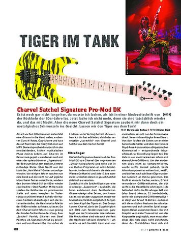 Gitarre & Bass Charvel Satchel Signature Pro-Mod DK Gitarre & Bass Charvel Satchel Signature Pro-Mod DK