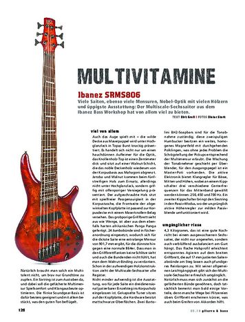 Gitarre & Bass Ibanez SRMS806 Gitarre & Bass Ibanez SRMS806