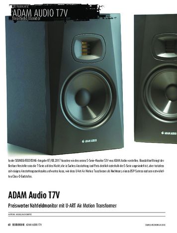 Sound & Recording ADAM Audio T7V Sound & Recording ADAM Audio T7V