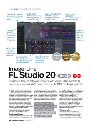 Computer Music Image-Line FL studio 20 Computer Music Image-Line FL studio 20