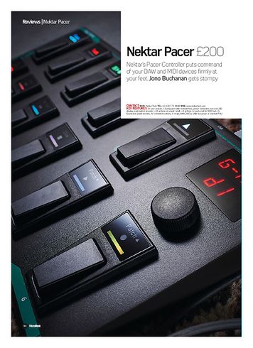 Future Music Nektar Pacer Future Music Nektar Pacer