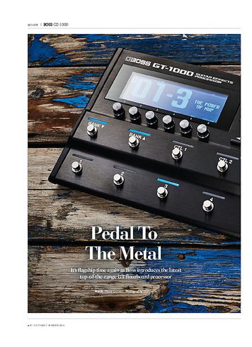 Guitarist Boss GT-1000 Guitarist Boss GT-1000
