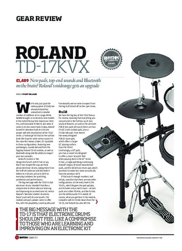 Rhythm Roland TD-17KVX Rhythm Roland TD-17KVX