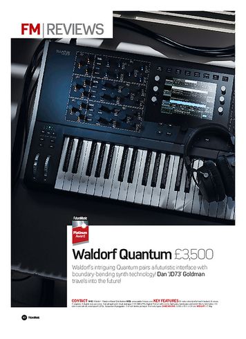 Future Music Waldorf quantum Future Music Waldorf quantum