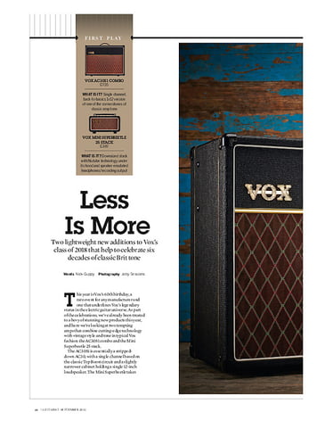 Guitarist VOX mini superbeetle 25 stack Guitarist VOX mini superbeetle 25 stack