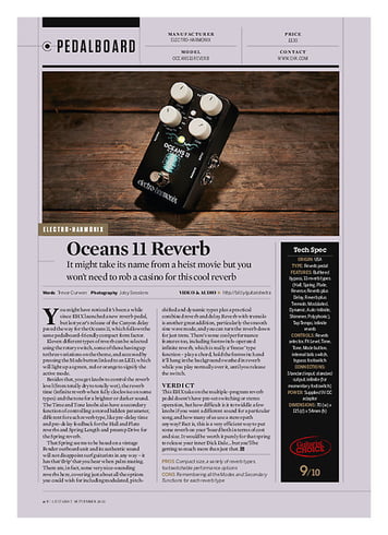 Guitarist Oceans 11 Reverb Guitarist Oceans 11 Reverb