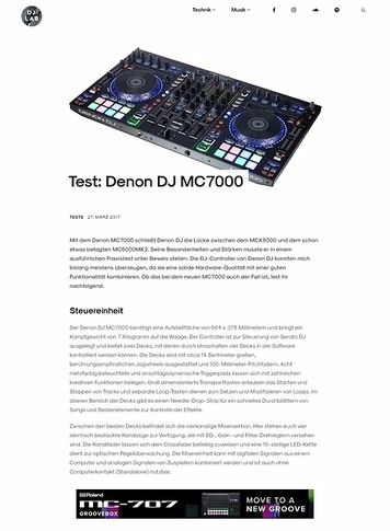 DJLAB Denon DJ MC7000 DJLAB Denon DJ MC7000