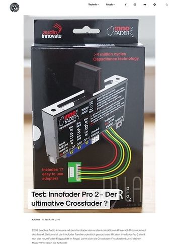 DJLAB Innofader Pro 2 DJLAB Innofader Pro 2
