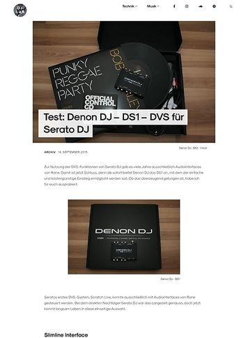 DJLAB Denon DJ ? DS1 DJLAB Denon DJ ? DS1