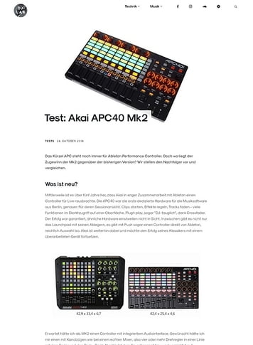 DJLAB Akai APC40 Mk2 DJLAB Akai APC40 Mk2
