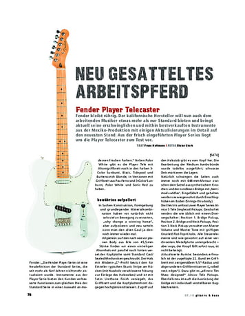 Gitarre & Bass Fender Player Telecaster Gitarre & Bass Fender Player Telecaster