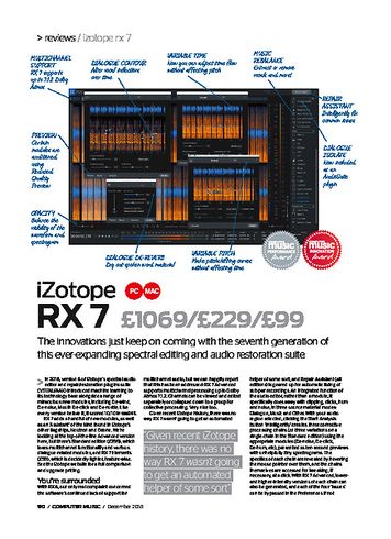 Izotope rx 6 standard review youtube