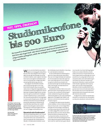 Beat Studiomikrofone bis 500 Euro Beat Studiomikrofone bis 500 Euro