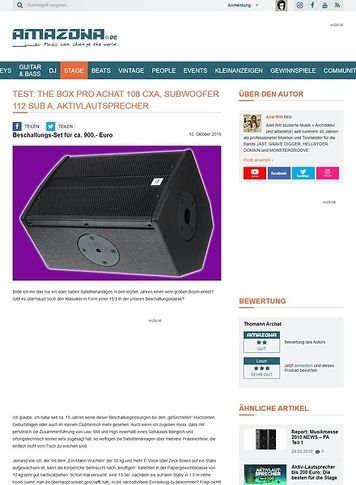 Amazona.de The Box Pro Achat Entertainment Active Set Amazona.de The Box Pro Achat Entertainment Active Set